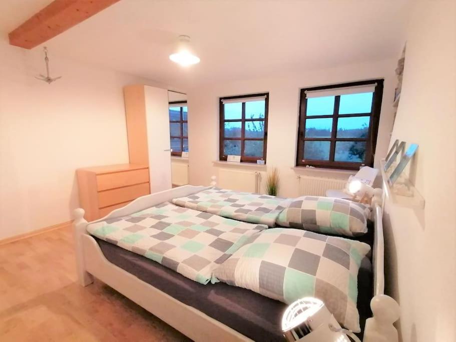 Ferienwohnung Fernblick Osdorf Dış mekan fotoğraf